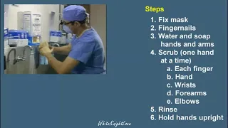 1 1  Scrubbing  Washing Hands   Essential Surgical Skills