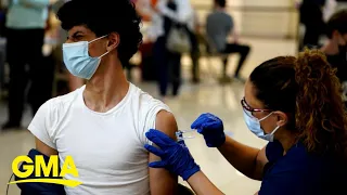 States jump the gun on vaccinating young teens ahead of CDC decision l GMA