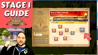 Eve of the Crusade: Stage 1 Guide - Get Maximum Value | Rise of Kingdoms