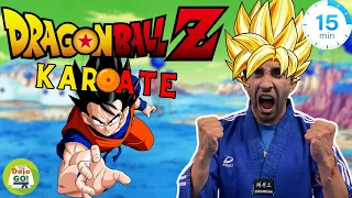 15 Minute Karate Lesson For Kids | Dragon Ball Z | Dojo Go!