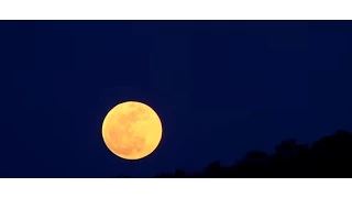 Super Moon  -  Amazing time-lapse in San Diego