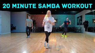 Easy to Follow 20 Minute Intense Samba Dance Workout