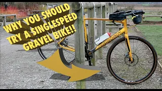 Why I ride a Singlespeed (single speed) Gravel Bike #gravelbike #singlespeed #cycling