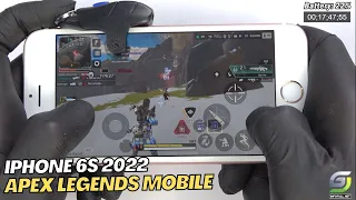 iPhone 6s test game Apex Legends Mobile APM