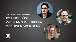 Wikimedia-Salon: Das ABC des Freien Wissens - X = XY ungelöst. Wie kann Wikipedia diverser werden?