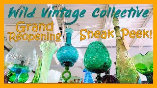 SHOP WITH US @ WILD VINTAGE COLLECTIVE's Pre Grand Reopening! A Huge 18,000 Sq Ft Mall of MCM Finds!