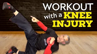 How to Practice Kicking with a Knee Injury or Back Pain | Martial Arts Workout