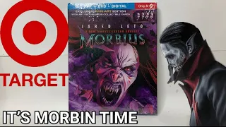 IT’S TIME TO MORB!! Morbius [Target Exclusive] Blu-Ray + DVD + Digital - Combo Pack