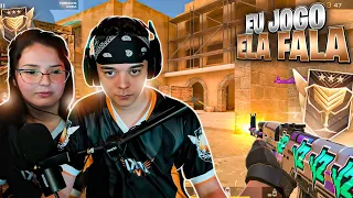 FINGI SER MULHER CONTRA GOLD NA RANKED! - STANDOFF 2