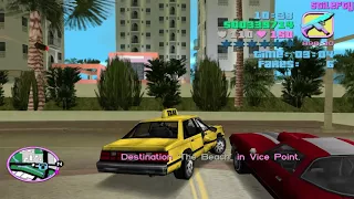 GTA Vice City - Taxi Driver [100 Fares]