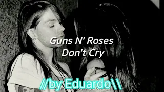 #Demo #Don'tcry #subtitulada Guns n' Roses Don't cry 1986/87