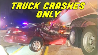 BEST OF SEMI-TRUCK CRASHES | Road Rage, Hit and run, Brake checks | COMPILATION 2023