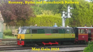 Romney, Hythe and Dymchurch Railway May Gala 2024