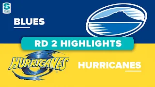 Super Rugby Pacific | Blues v Hurricanes - Round 2 Highlights