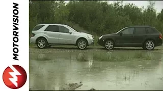 Porsche Cayenne turbo S vs. Mercedes ML 63 AMG