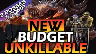 New Budget Unkillable - 3 Bosses, 1 Comp | Raid Shadow Legends