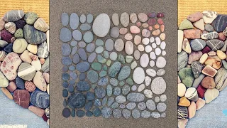 HOME DECOR WITH ROCK, STONE AND PEBBLE CRAFTS