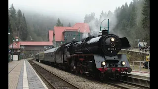 03 1010 mit Sonderzügen zum Rodelweltcup nach Oberhof