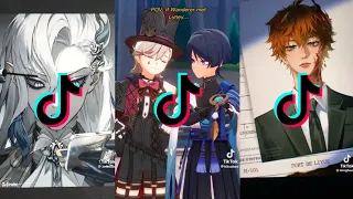 Genshin Impact Tiktok Compilation that made wriothesley deliciously buffed