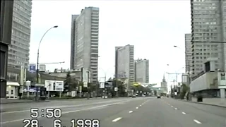 Москва 1998 г. из автомобиля