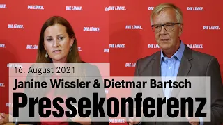 Janine Wissler und Dietmar Bartsch: Afghanistan - Schnelle Hilfe und politische Aufarbeitung!