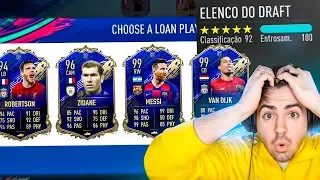 MESSI 99 + VAN DIJK 99 = 192!!! O MELHOR FUT DRAFT DOS TOTY!!!