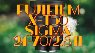 [🔴LIVE🔴] Fujifilm X-T50 . Sigma 24-70/2.8 II