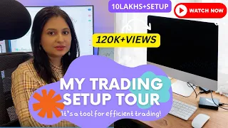 MY TRADING Set Up 2022 - MACBOOK ,Ultrawide Curved Monitors| Best Trade Set Up| | DAY TRADER SETUP