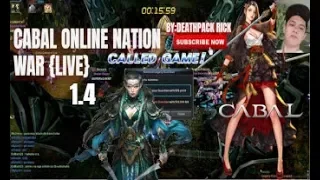 Cabal Online Nation War  🔴【Capella Live 】Action 1.4