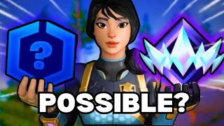 Is It Possible HITTING UNREAL!! (Fortnite Ranked)