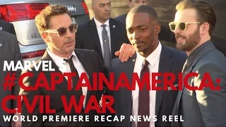 Marvel's "Captain America: Civil War" World Premiere Red Carpet News Reel #‎CaptainAmericaPremiere