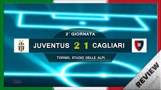 Serie A 1996-97, g02, Juventus - Cagliari (Review)