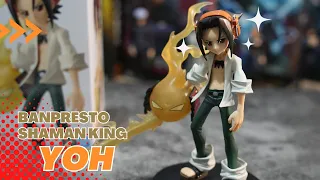 Yoh Asakura Shaman King Banpresto Anime Figure Unboxing 4K
