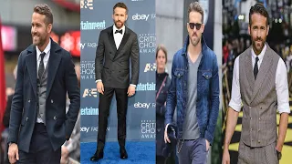 RYAN  REYNOLDS  STYLE INSPIRATION ||RYAN  REYNOLDS MOST STYLISH OUTFITS || MENS FASHION 2020