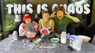 DEAF, BLIND AND MUTE COOKING CHALLENGE FT/ Will Gibb & Molly McCrann