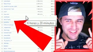 Destapando YouTubers que ven mis vídeos en secreto 😂