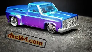 #dsc164 83 Silverado - How to Paint a Hot Wheels with Vallejo Candy Paint