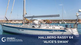 2012 HALLBERG RASSY 64 'Alice's Swan' | Sailing Yacht for sale with Grabau International