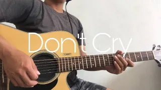 Guns N Roses - Don’t Cry Guitar Solo (Acoustic Cover)