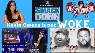 Demon Diva Reacts | Kevin Owens challenges Sami Zayn to a match at Wrestlemania