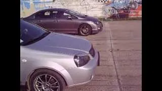 Chevrolet Lacetti 1.8 vs Honda Civic 1.8 г. Мариуполь (Встреча D2.ru)