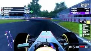 F1 2011 Online Best Ever Head2Head Race | Montreal "HD"