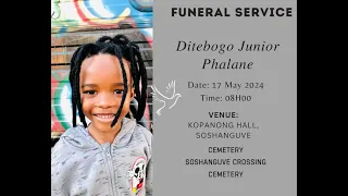 Funeral Service Ditebogo Junior Phalane