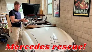 Mercedes 190SL Restoration (Part 2) | LA Rescue! | Classic Obsession | Episode 43