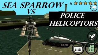 GTA San Andreas - Tips & Tricks - How to Destroy Police Helicopters with Sea Sparrow
