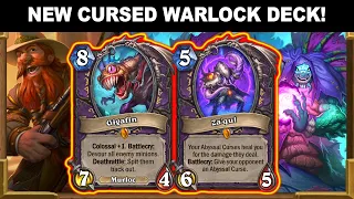 NEW CURSED WARLOCK DECK YOU WILL LOVE PLAYING AT Voyage to the Sunken City | Hearthstone