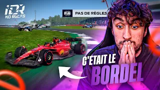 J'AI ORGANISÉ UN TOURNOI NO RULES SUR F1 22 (C'ÉTAIT INSANE)