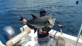 Bahamas Fishing in a Small Crooked PilotHouse Boat from Miami to Bimini Bahamas