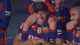 Neymar jr., Davi Lucca, & FC Barcelona Team Cute Winning Moments (Fan Video)