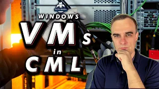 Can CML (VIRL 2) run Windows 10 VMs?